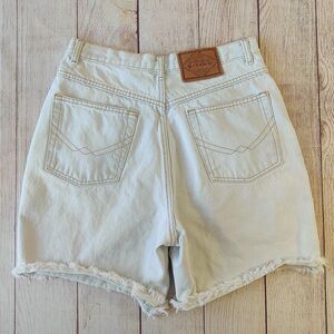 Vintage Gitano high waisted midi mom jean shorts